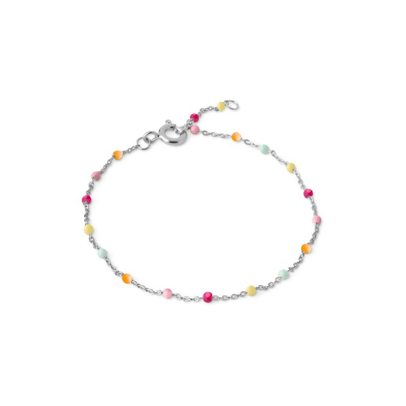 Enamel Lola Bracelet B66S Rainbow 