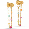 Enamel Lola Earring E140S Rainbow
