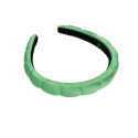 Pico Salicia Satin Headband BJ59 Apple Green satin