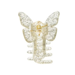 Pico Small Butterfly Claw CL31 Silver Glitter