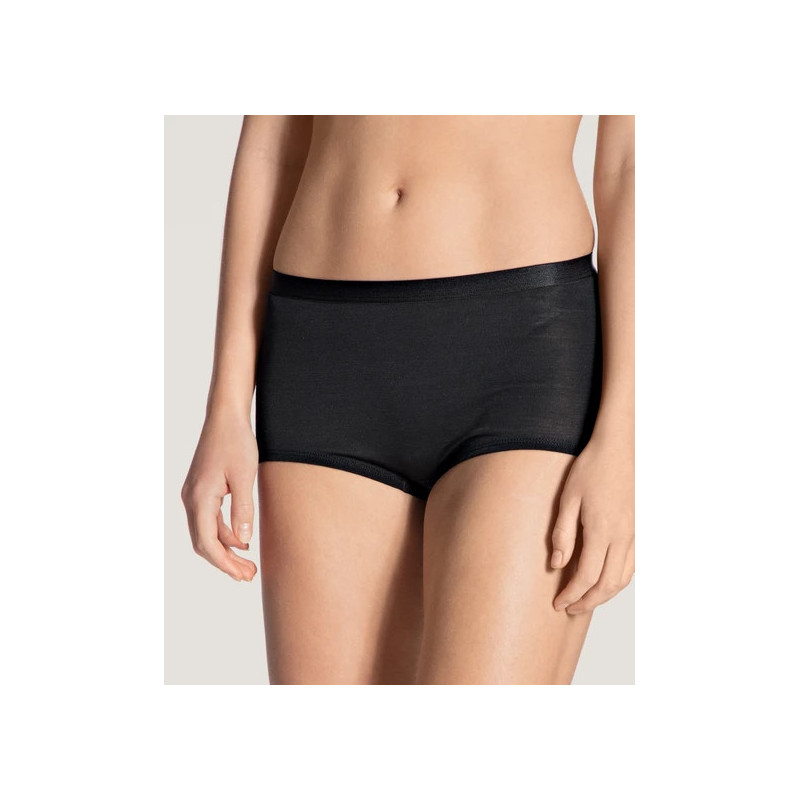 Calida Panty Wool & Silk Daywear Basic Black