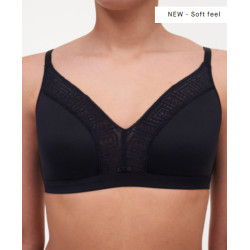 Femilet Soft Bra w. Padding Daily Graphic F94670 Black