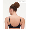 Femilet Soft Bra w. Padding Daily Graphic F94670 Black
