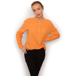 Copenhagen Luxe Cotton Shirt 1147 Orange