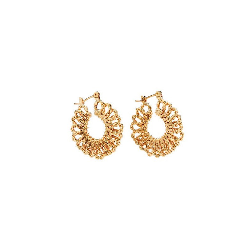 Pico Tanja Hoops Goldplated