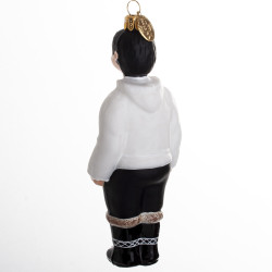 BRINK NORDIC Julekugle - 14cm Boy Greenland