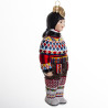 BRINK NORDIC Julekugle - 14cm Girl Greenland