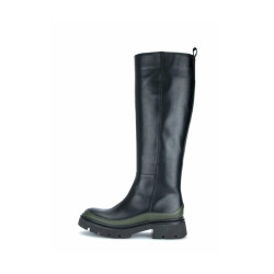 Gabor Long Boots Nappacalf 91.839.29 Black/ Army Green