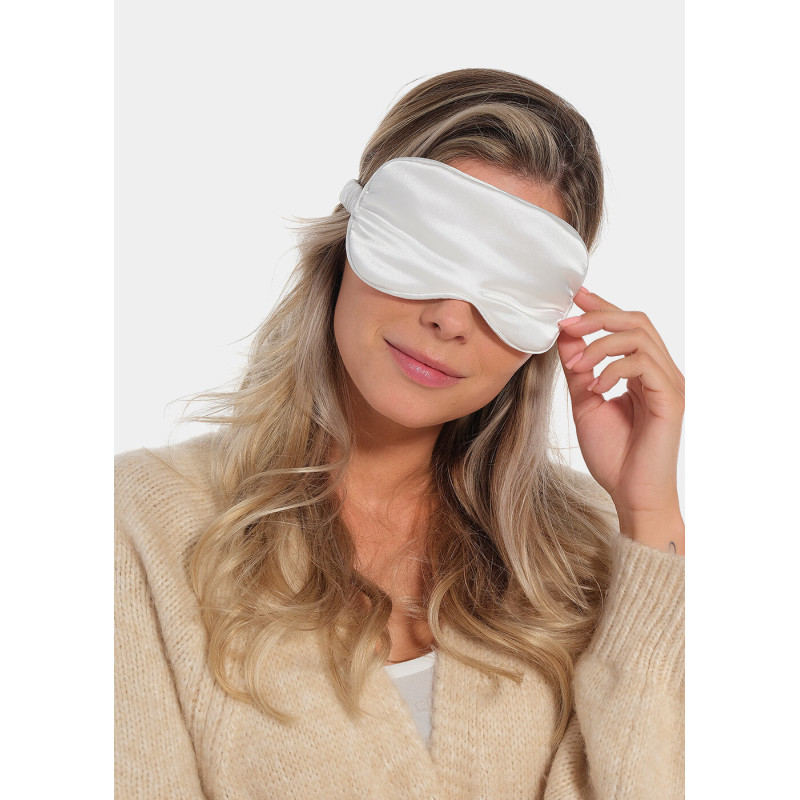 Magic Body Fashion Silk Eye Mask Ivory