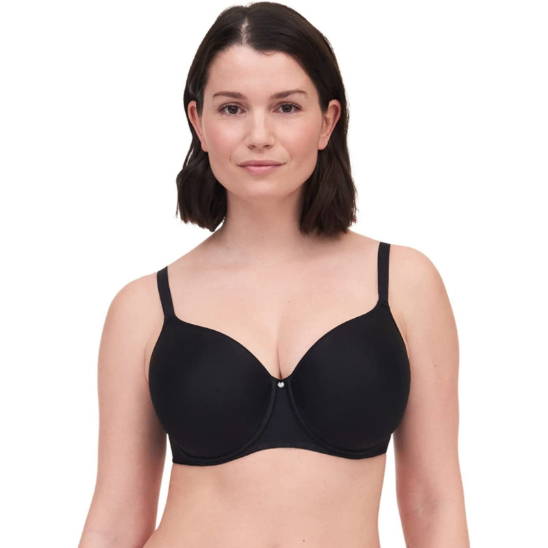 Chantelle T-shirt Bra Comfort Chic w. Memory Foam C18J60 011 Black 