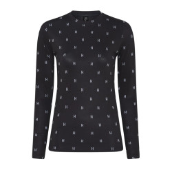 HYPEtheDETAIL Printed Blouse 200-14-27 Black