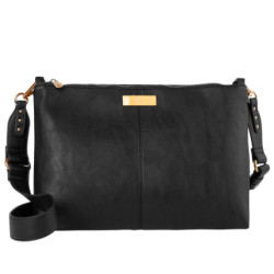 Rosemunde Shoulder Bag B0394-6050 Black Gold