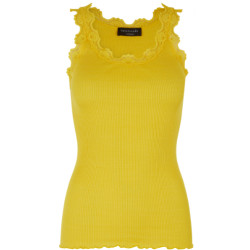 Rosemunde Silk Top W/ Lace 5205-757 Sunshine Yellow
