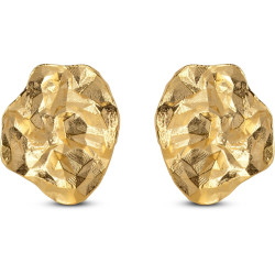 Enamel Studs E303GM Windy Gold