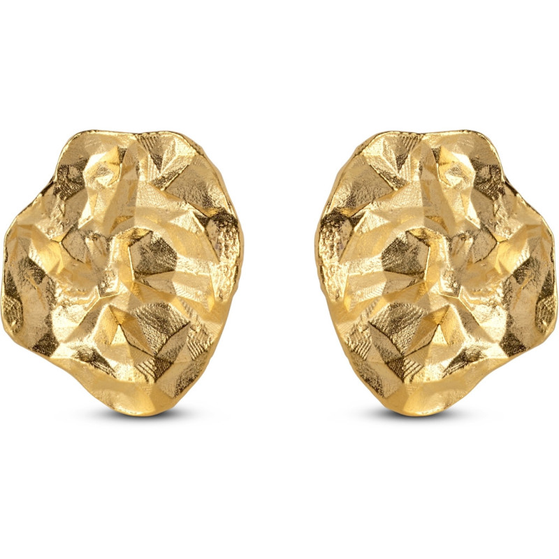 Enamel Studs E303GM Windy Gold