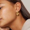 Enamel Earring E290GM Windy Small Gold
