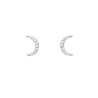 Pico Luna Studs R01005 Silver