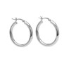 Pico Storm Hoops R01022 Silver