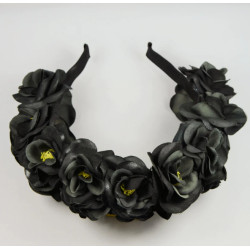 E&L By Lundqvist Flower Crown Black
