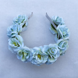 E&L By Lundqvist Flower Crown Aqua