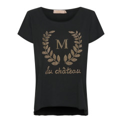 Marta du Château T-shirt 1535 ss. Black