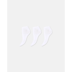 Decoy Sneaker Socks Bamboo 3 Pack 20323 White