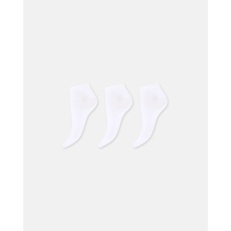 Decoy Sneaker Socks Bamboo 3 Pack 20323 White