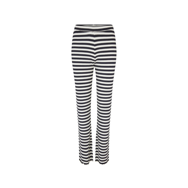 Mads Nørgaard Lonnie Pants 202878 8807 5x5 Stripe/Deep Well