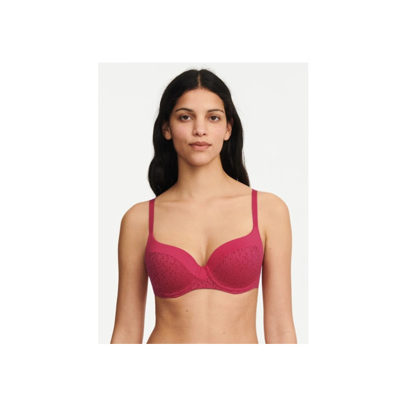 CHANTELLE -C Magnifique Seamless Minimizer Bra- Walnut