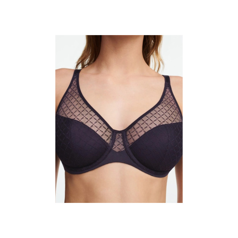 Chantelle Norah Chic Full Cup Bra C16M10 Black