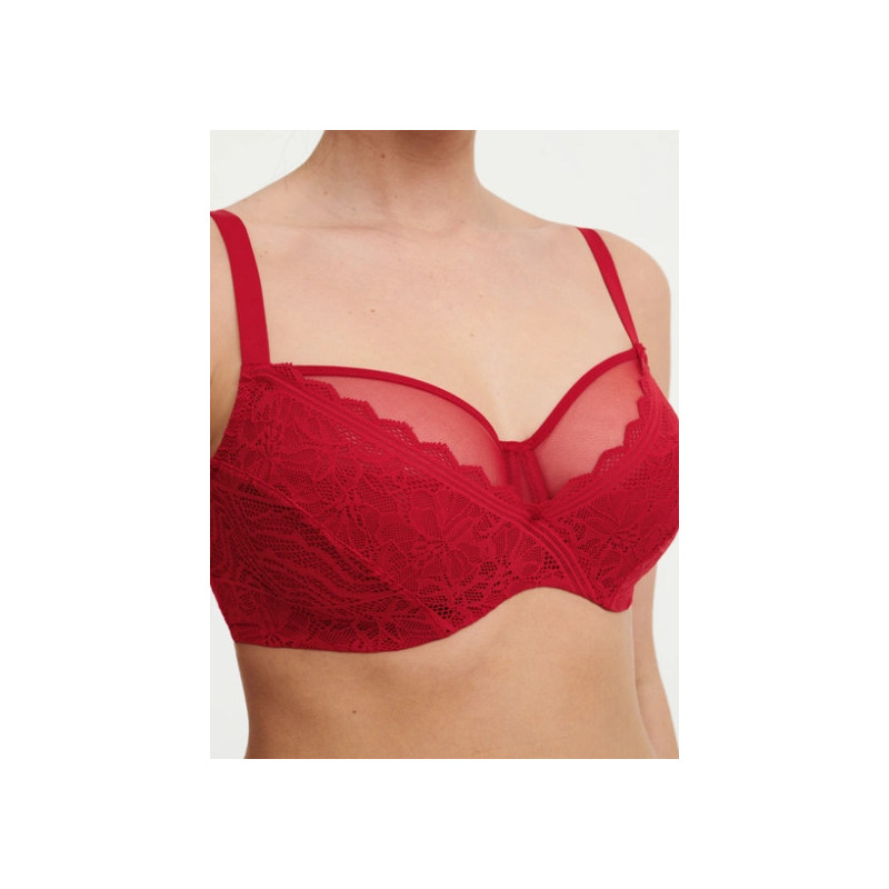 Chantelle Flora Touch EasyFeel Full Cup C94410-05W Scarlet