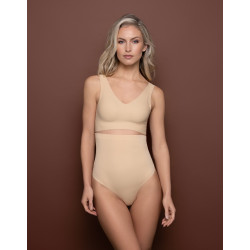 BYE BRA Invisible High Waist Brief Beige