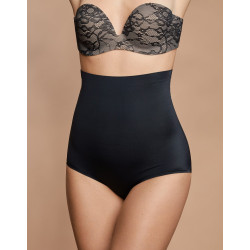 BYE BRA Invisible High Waist Brief Black