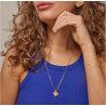 Enamel Windy Necklace N103GM Gold