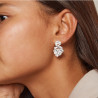 Enamel Small Windy Earring E290SM Silver