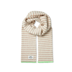 Mads Nørgaard Iceland Grafenau Scarf 202837 Creme Brulee/Winter White