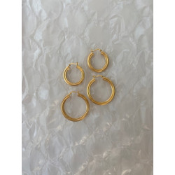 Pico Cecilia Grande Hoops T01009-FG Gold