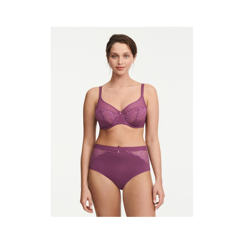 Chantelle Graphic Support Full Cup Bra C21S10 01Y Purple