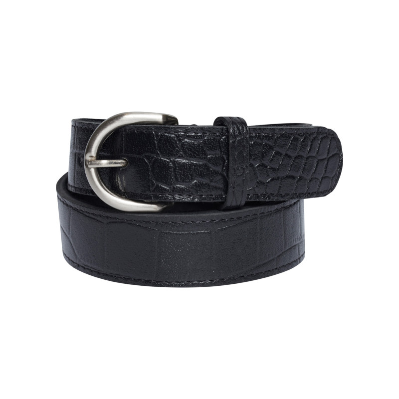 Tim & Simonsen Clara Croco Belt EIE-Clara-3.2 Black/Silver