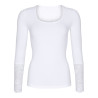 Tim & Simonsen Mary Blouse W/Lace LS H5-604 Bianco