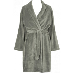 Missya Cornflocker Fleece Robe Short 12969 Dolphin Grey