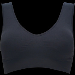 Missya Lucia Bra Top Wide Straps 12492 Black