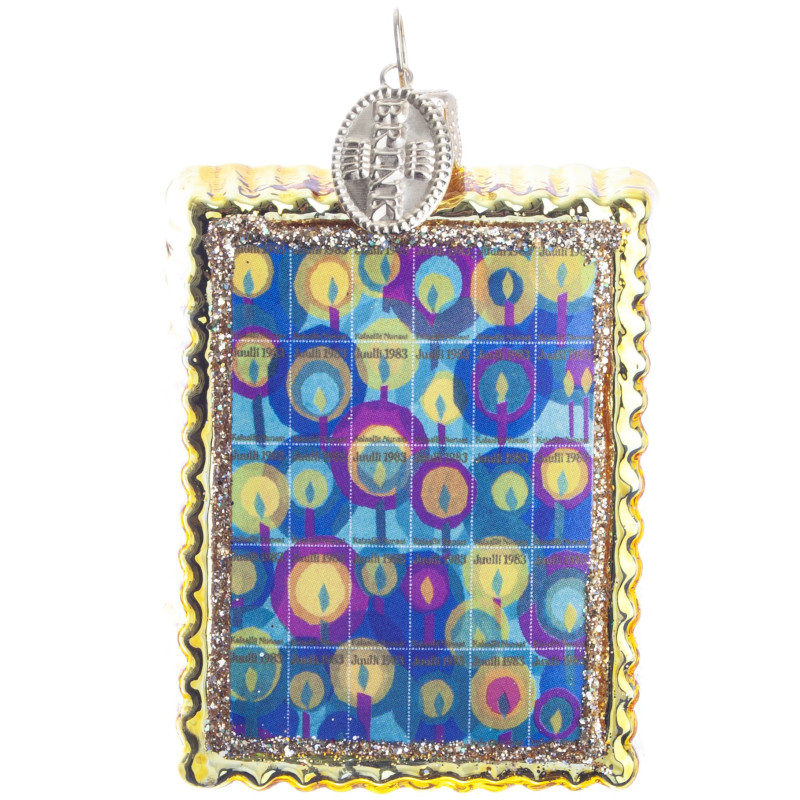 BRINK NORDIC Julekugle - Julemærke 7cm 1983