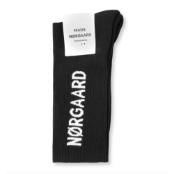 Mads Nørgaard Classic MN Tennis Sock Cotton Black