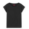 Mads Nørgaard Organic Jersey Teasy Tee FAV 101478 Black