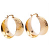 Pico Cleo Giant Hoops S01010 Goldplated