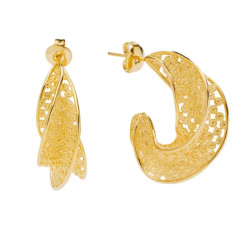 Pico Filigran Afrika Grande Studs V01010 Goldplated