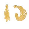 Pico Filigran Afrika Grande Studs V01010 Goldplated