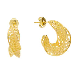 Pico Filigran Afrika Studs V01009 Goldplated