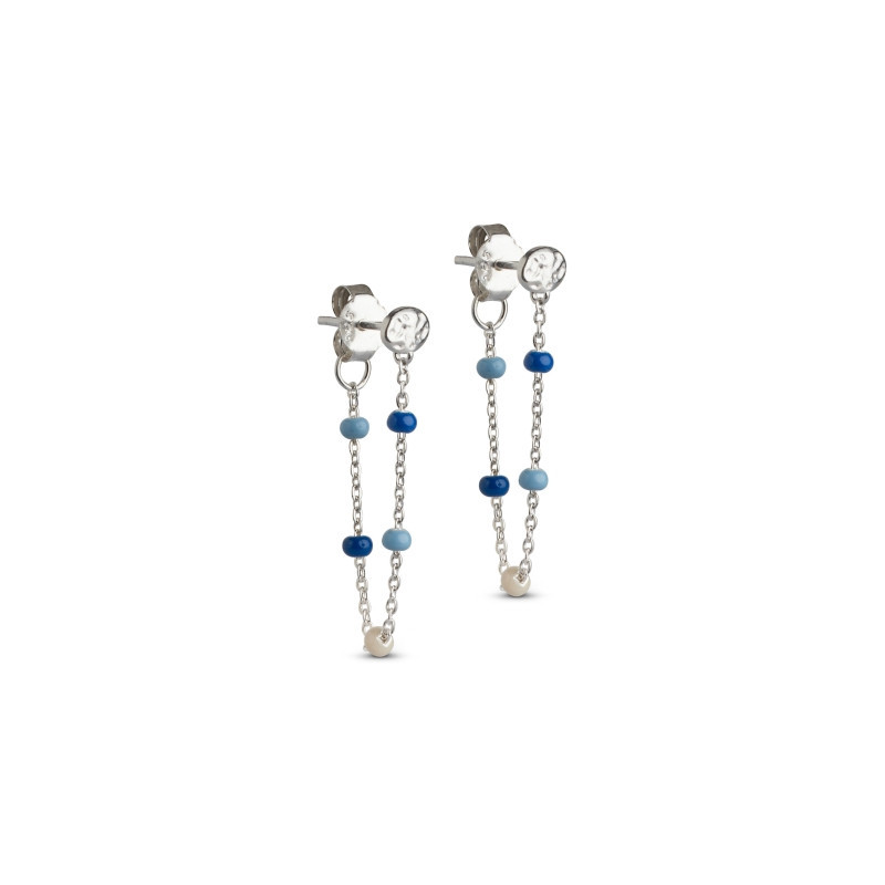 Enamel Lola Earring E140S Marine